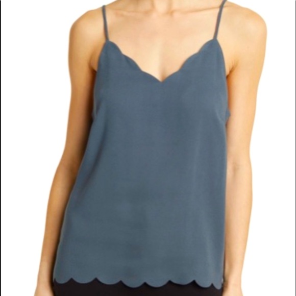Halogen Tops - Halogen scallop detail camisole size L